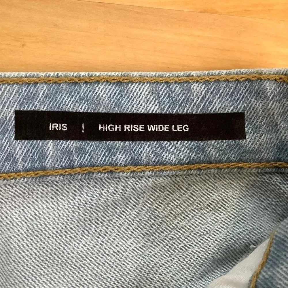 BUFFALO DAVID BITTON Iris High Rise Wide Leg Jeans Size 27 - Picture 12 of 16